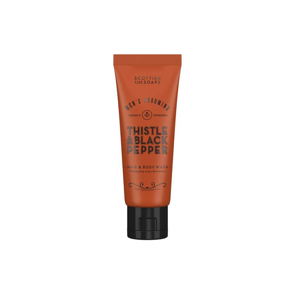 The Scottish Fine Soaps Company Thistle & Black Pepper Hair & Body Wash 75ml